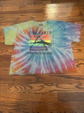American Classics Kids Pink Floyd Tie-Dye Short Sleeve Tee Size Youth XL